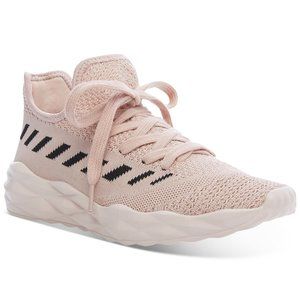 Madden Girl Radley Knit Jogger Sneakers LIGHT PINK